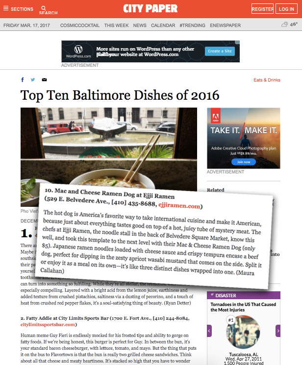 City paper best of baltimore
