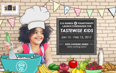 Ejji & Pixanthropy Power Up a Fundraiser for TasteWise Kids